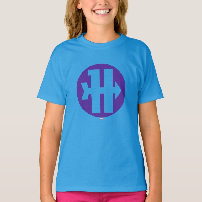 Hawkeye On Target Logo T-Shirt (Front)