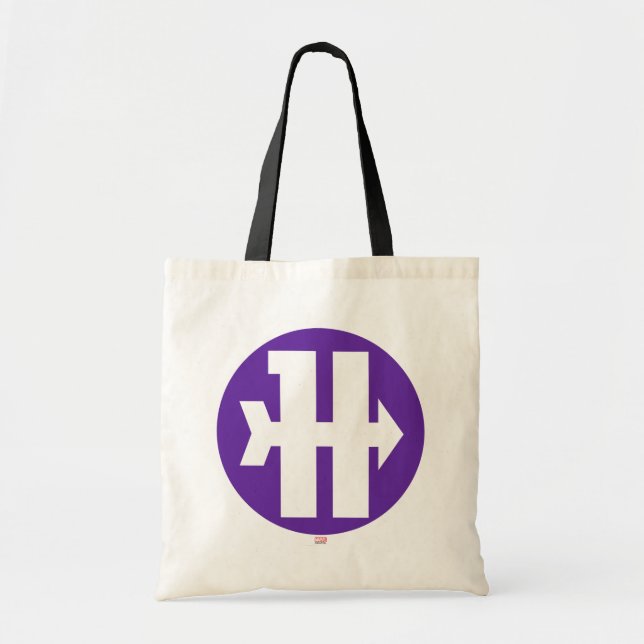Hawkeye On Target Logo Tote Bag (Front)