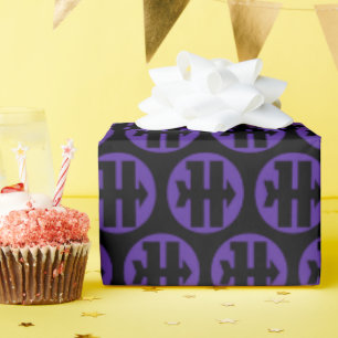 Hawkeye On Target Logo Wrapping Paper