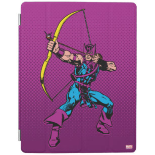 Hawkeye Retro Character Art iPad Smart Cover