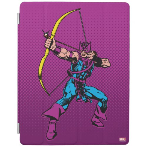 Hawkeye Retro Character Art iPad Smart Cover