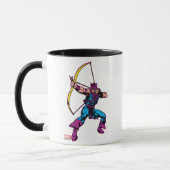 Hawkeye Retro Character Art Mug (Left)