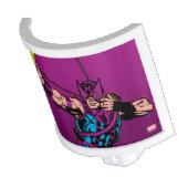 Hawkeye Retro Character Art Night Light (Angled)