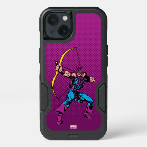 Hawkeye Retro Character Art iPhone 13 Case