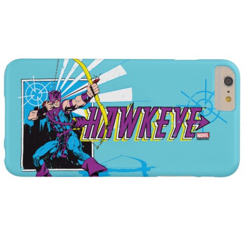 Hawkeye Retro Comic Graphic Barely There iPhone 6 Plus Case