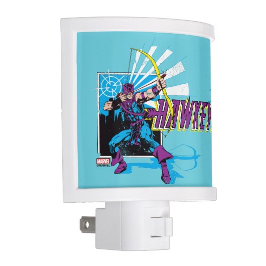 Hawkeye Retro Comic Graphic Night Light (Right)