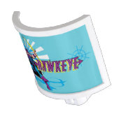 Hawkeye Retro Comic Graphic Night Light (Angled)