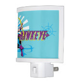 Hawkeye Retro Comic Graphic Night Light (Left)