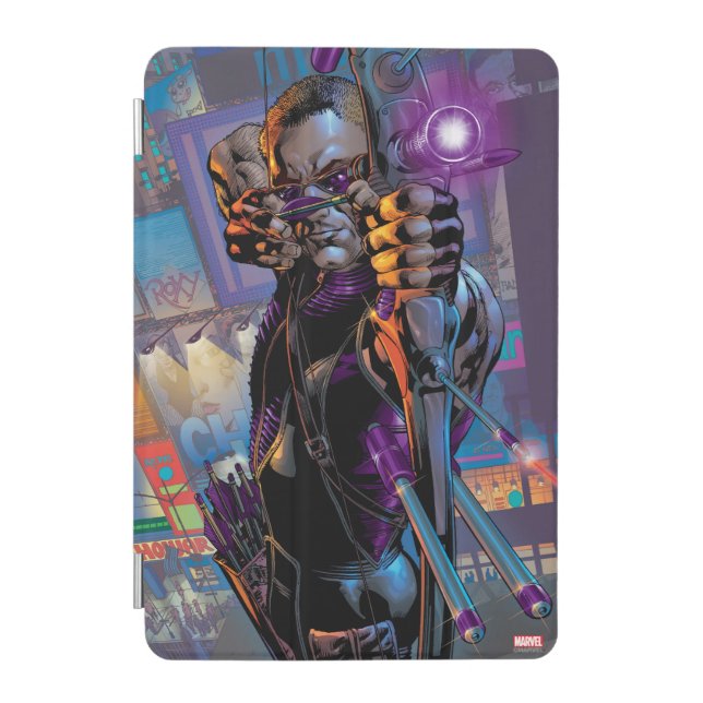 Hawkeye Taking Aim iPad Mini Cover (Front)