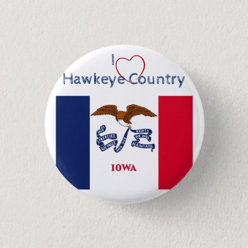 Hawkeyes Fan   Button