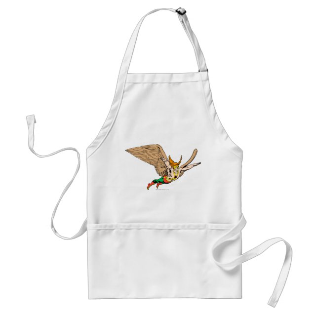 Hawkman Flies Adult Apron (Front)