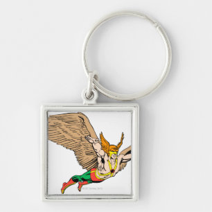 Hawkman Flies Keychain