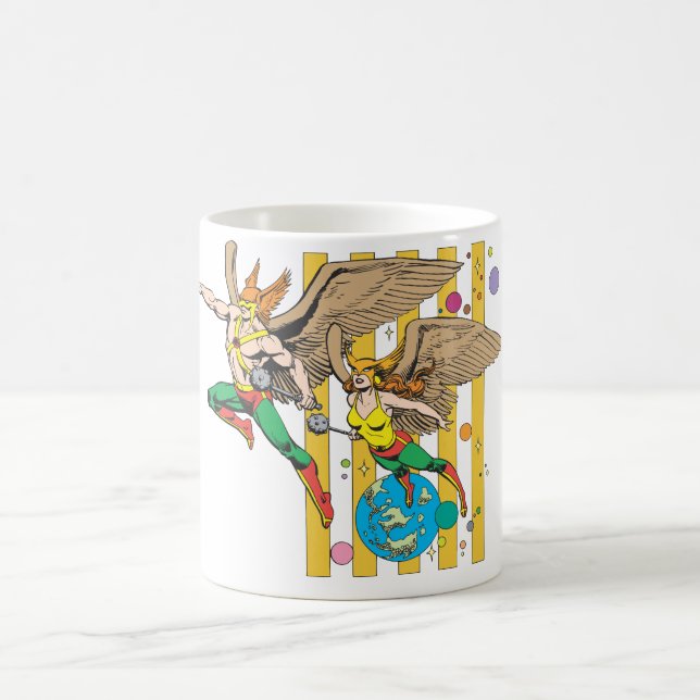 Hawkman & Hawkwoman Coffee Mug (Center)