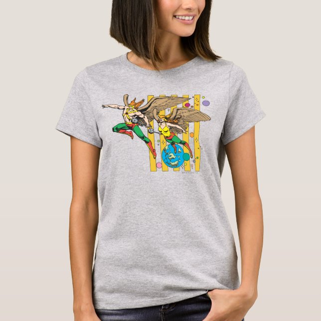 Hawkman & Hawkwoman T-Shirt (Front)