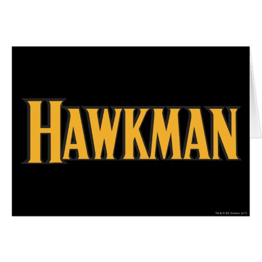 Hawkman Logo Cards (Front Horizontal)