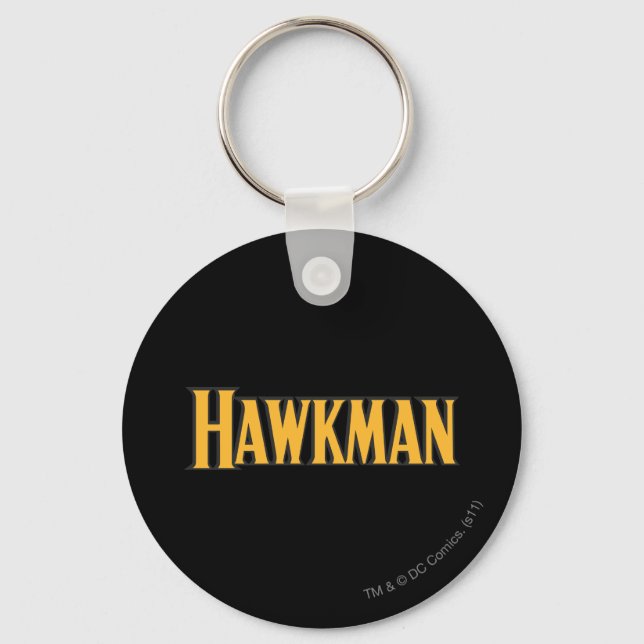 Hawkman Logo Keychain (Front)