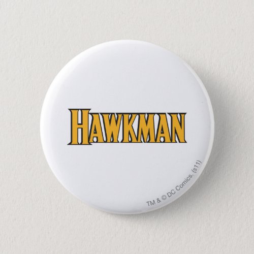 Hawkman Logo Pinback Button