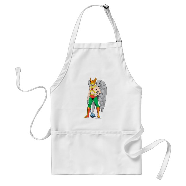 Hawkman Standing Pose Adult Apron (Front)