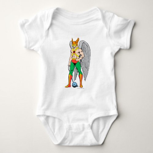 Hawkman Standing Pose Baby Bodysuit