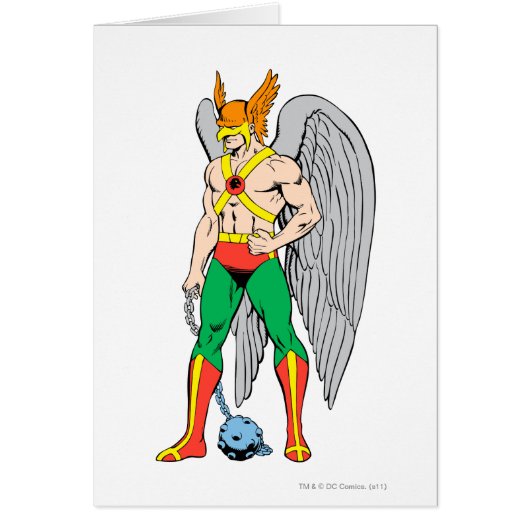 Hawkman Standing Pose Cards (Front)