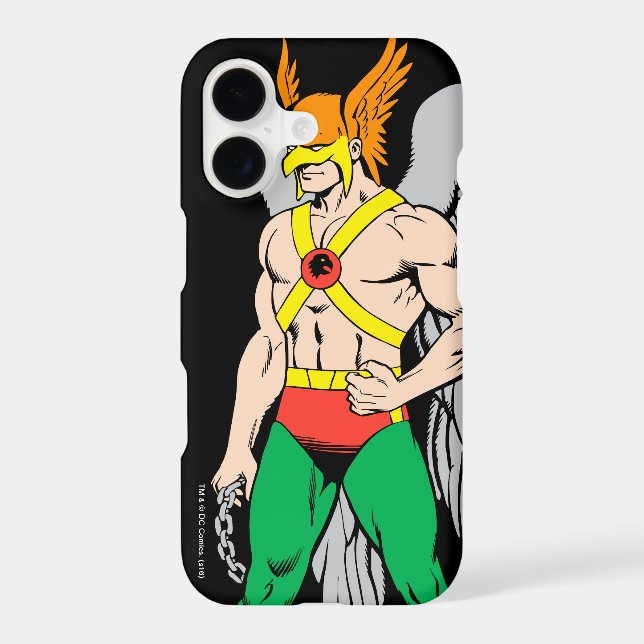 Hawkman Standing Pose Iphone Case (Back)