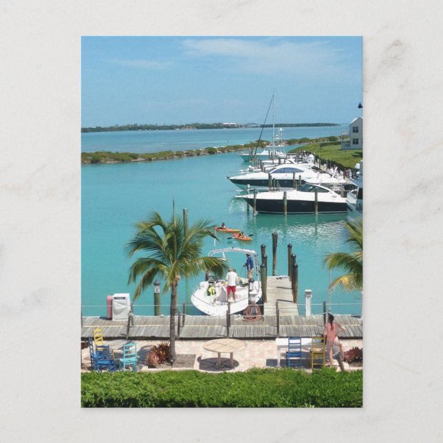 Hawk's Cay Marina Postcard (Front)
