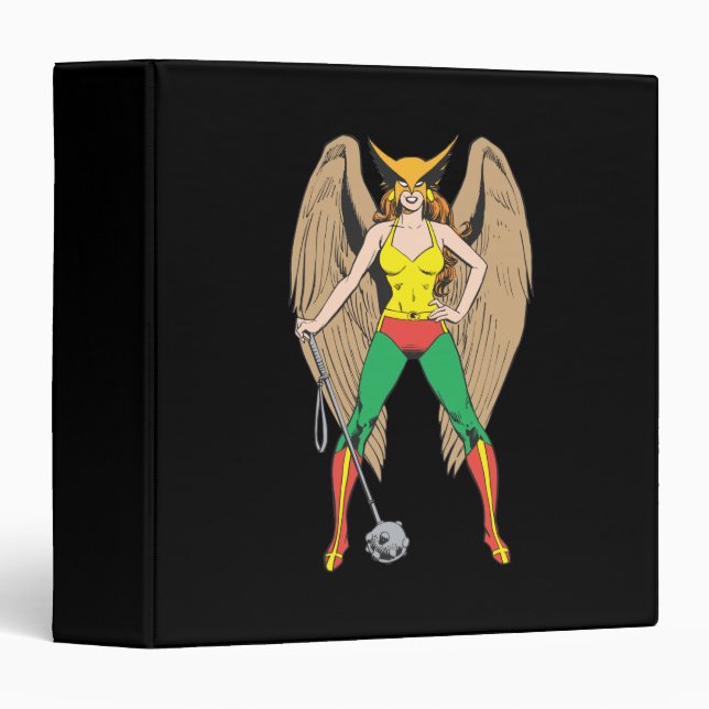 Hawkwoman 3 Ring Binder (Front/Spine)