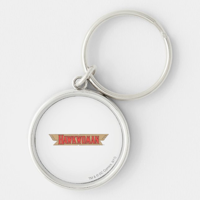 Hawkwoman Logo Keychain (Front)