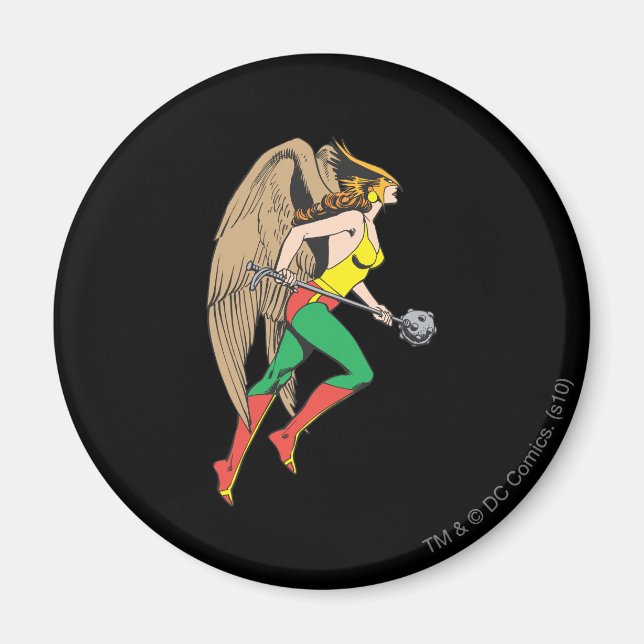 Hawkwoman Profile Magnet (Front)