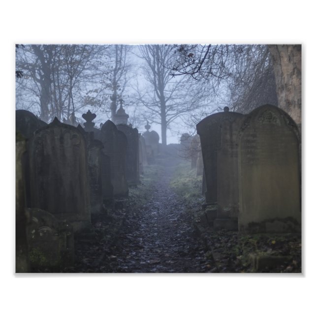 Haworth Churchyard Photo Print (Front)