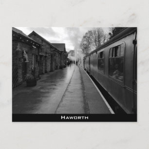 Haworth Railway Station Postcard