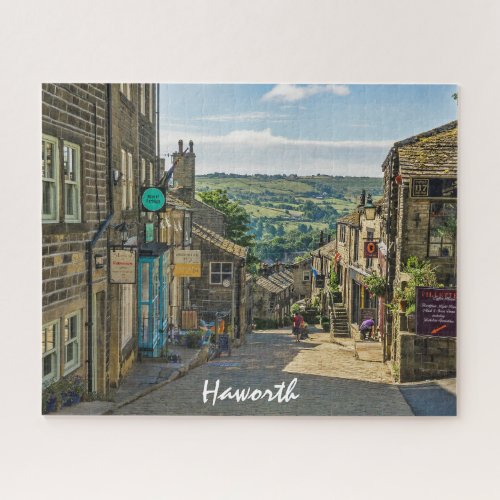 Haworth Yorkshire Dales Scenic Picturesque Jigsaw Puzzle