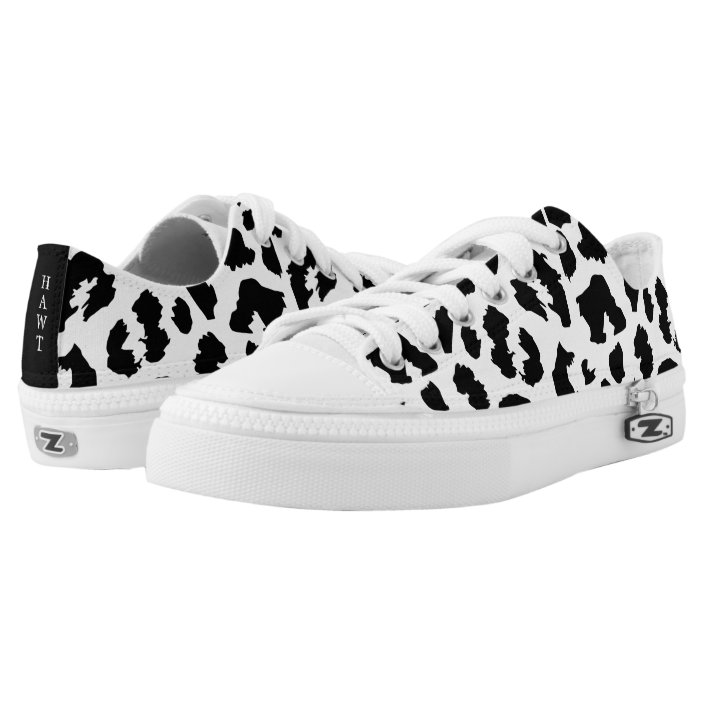 HAWT shoes (black \u0026 white leopard 