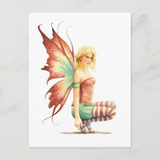Hawthorn Fairy Postcard