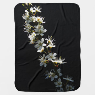 Hawthorn Flowers bbi Baby Blanket
