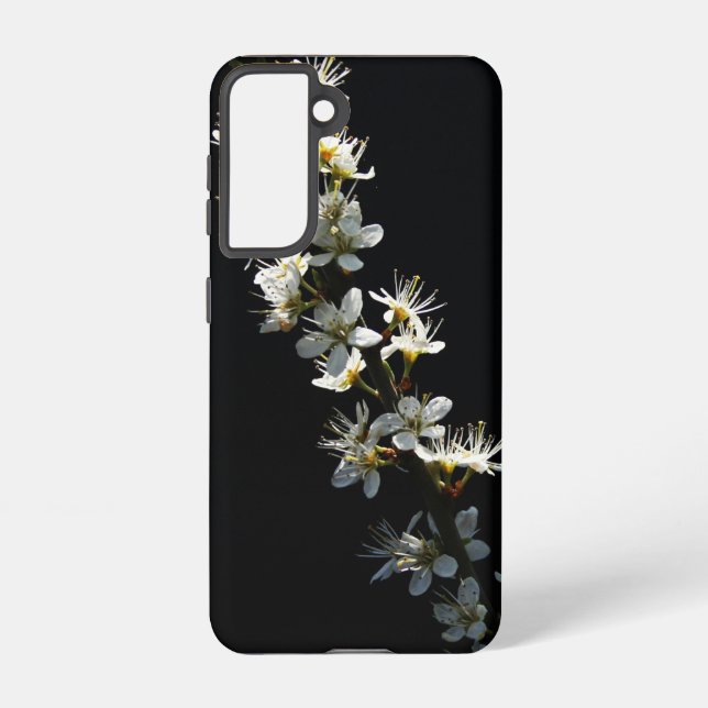 Hawthorn Flowers sga Samsung Galaxy Case (Back)