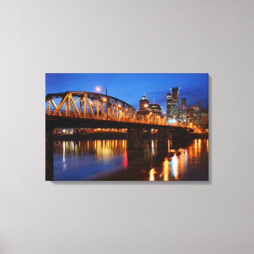 Hawthorne Bridge Canvas Print