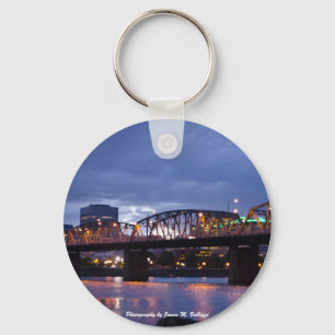Hawthorne Bridge Portland, Oregon Keychain