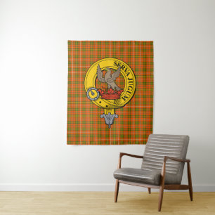 Hay Ancient Tartan Clan Badge Tapestry
