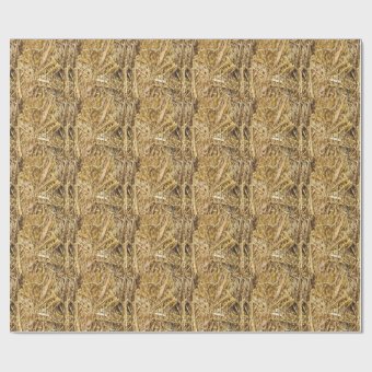 Hay Pattern Paper Hay Bale Wrapping Paper | Zazzle