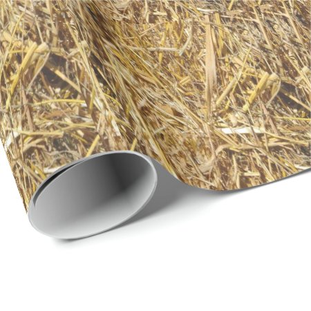 Hay Bale Wrapping Paper