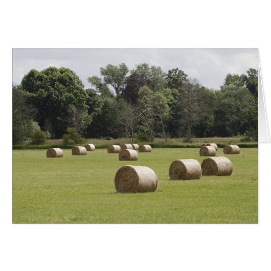 Hay bales cards (Front Horizontal)