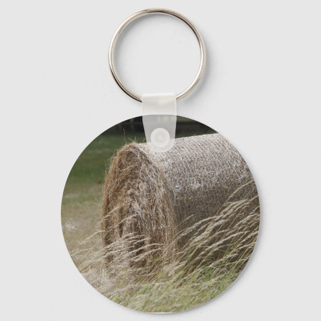 Hay bales keychain (Front)