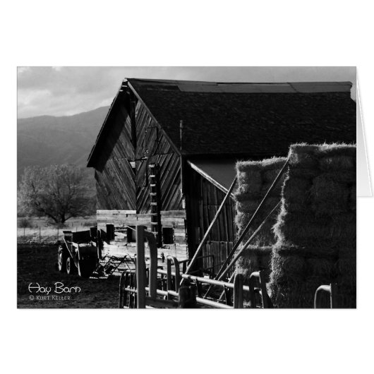 Hay Barn Cards (Front Horizontal)