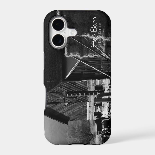 Hay Barn Iphone Case (Back)