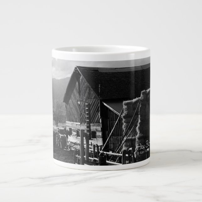 Hay Barn Large Coffee Mug (Front)