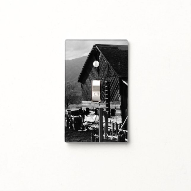 Hay Barn Light Switch Cover (In Situ)