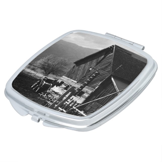 Hay Barn Mirror For Makeup (Turned)