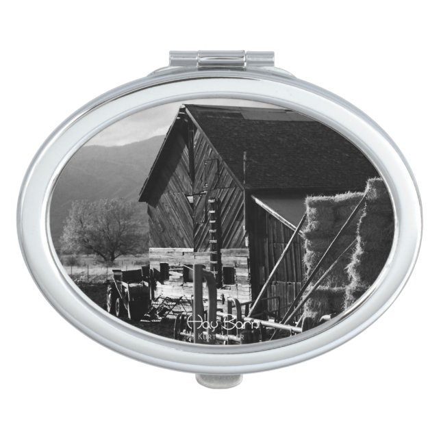 Hay Barn Mirror For Makeup (Front)