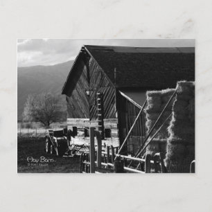 Hay Barn Postcard